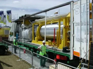 Estech waste Autoclave Pilot plant